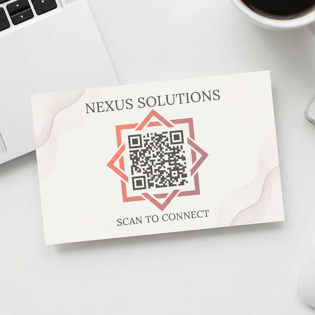 情深叉喔商务二维码